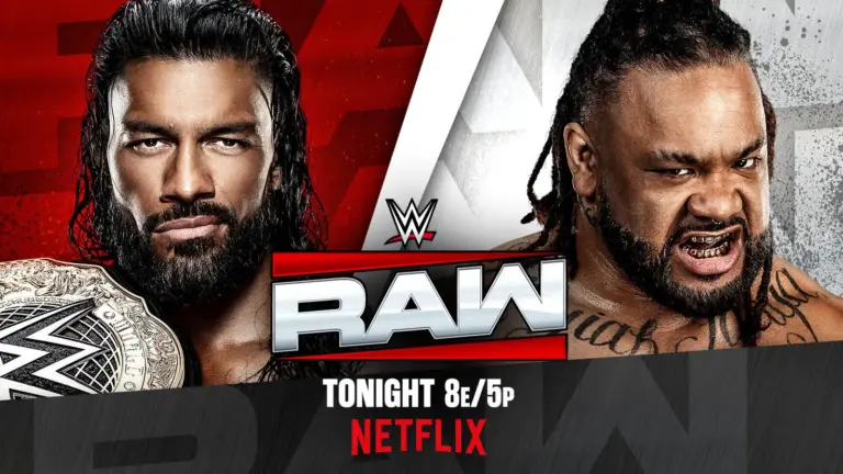 Our WWE Raw preview focuses on Roman Reigns and Jacob Fatu
