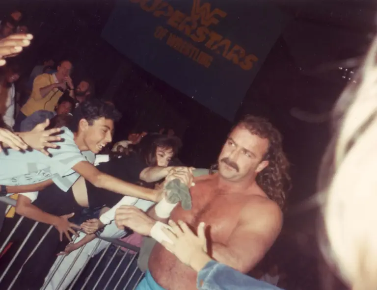 One of wrestling's original dark wrestling characters Jake Roberts.