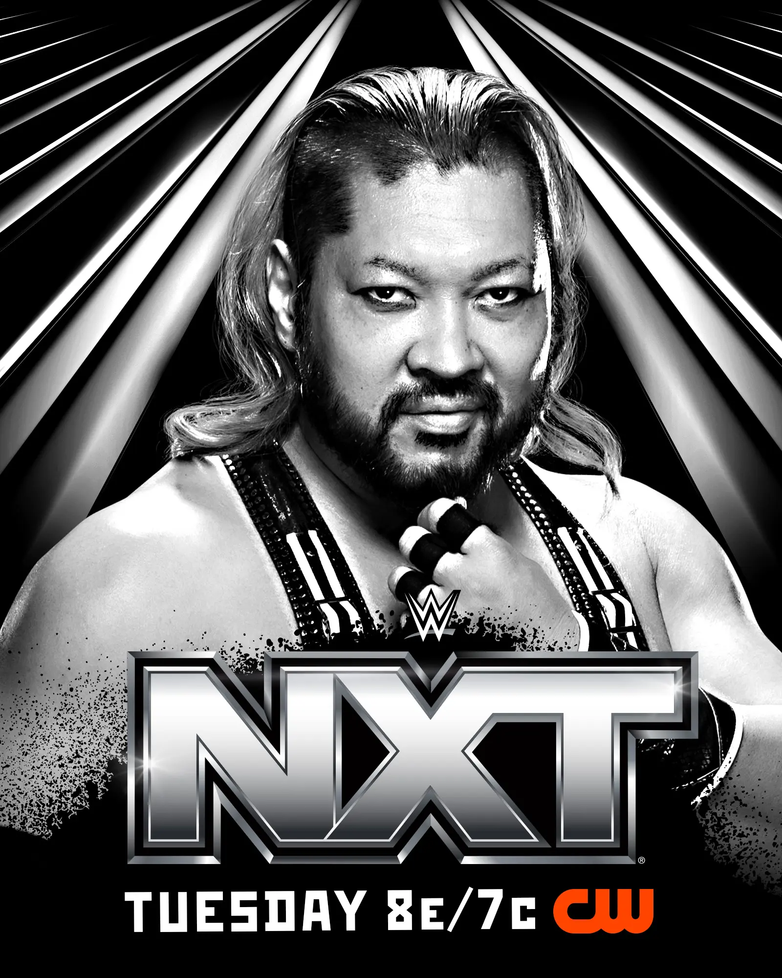 WWE NXT Graphic Previewing the Debut of Naraku FKA NJPW's EVIL