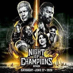 Night of Champions 2026: Huge Steel Cage Match Between Former Champions Added to the Card