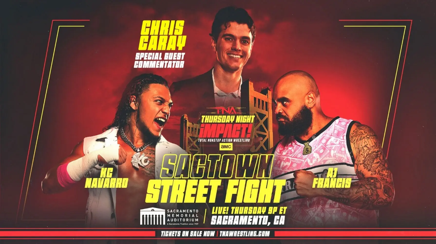 TNA Thursday Night iMPACT preview graphic for May 14, 2026, live episode