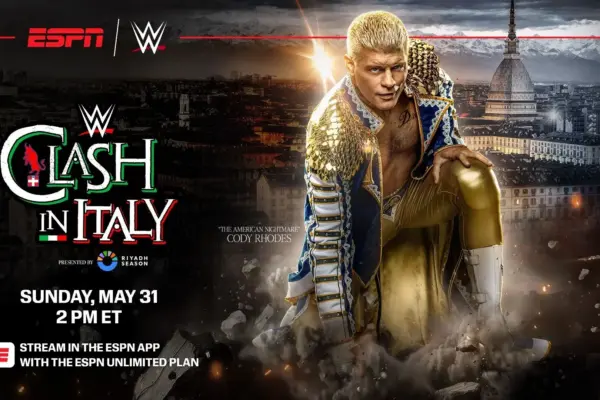 WWE Clash in Italy Results (5/31/26) – LIVE Updates