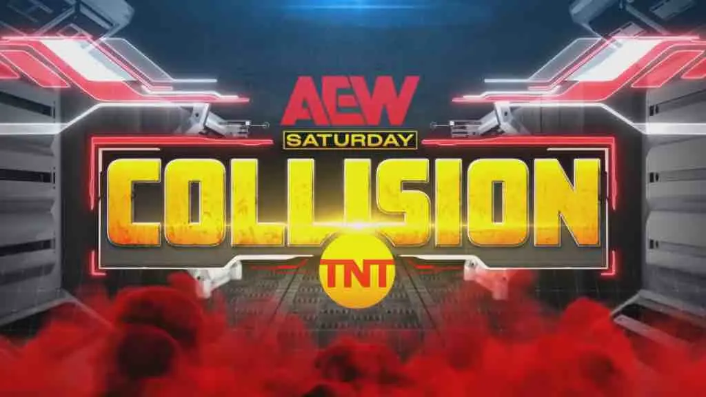 AEW Collision results graphic.