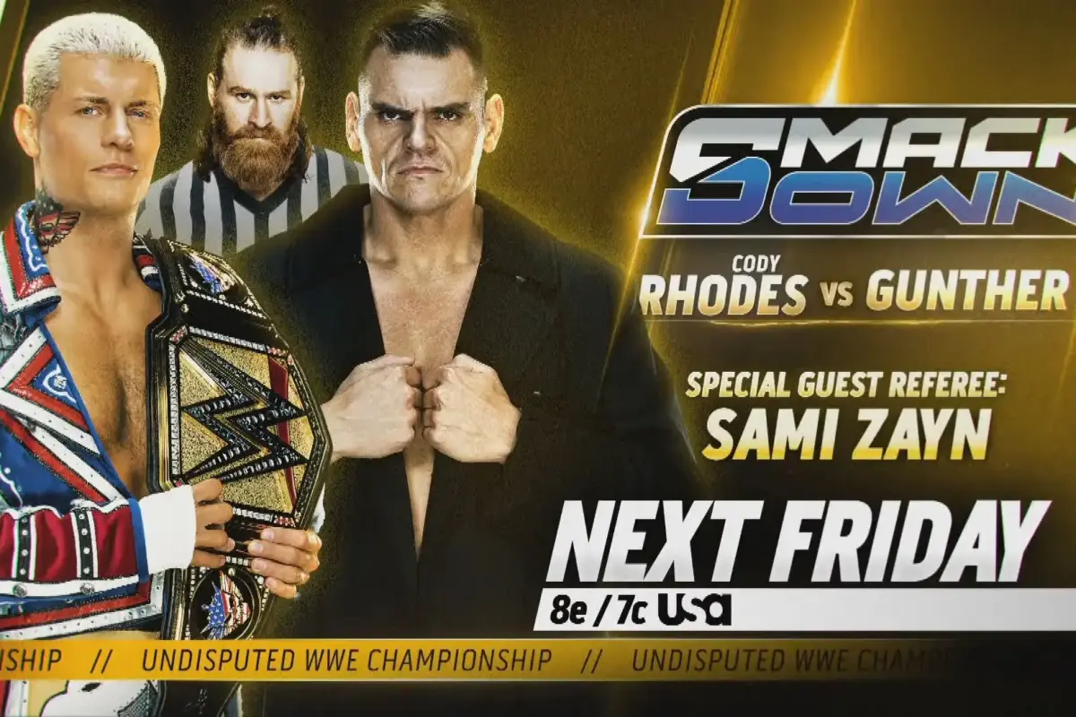 WWE SmackDown preview graphic for June 19, 2026.