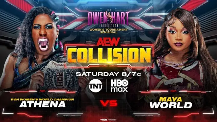 An AEW Collision graphic for June 20, 2026.