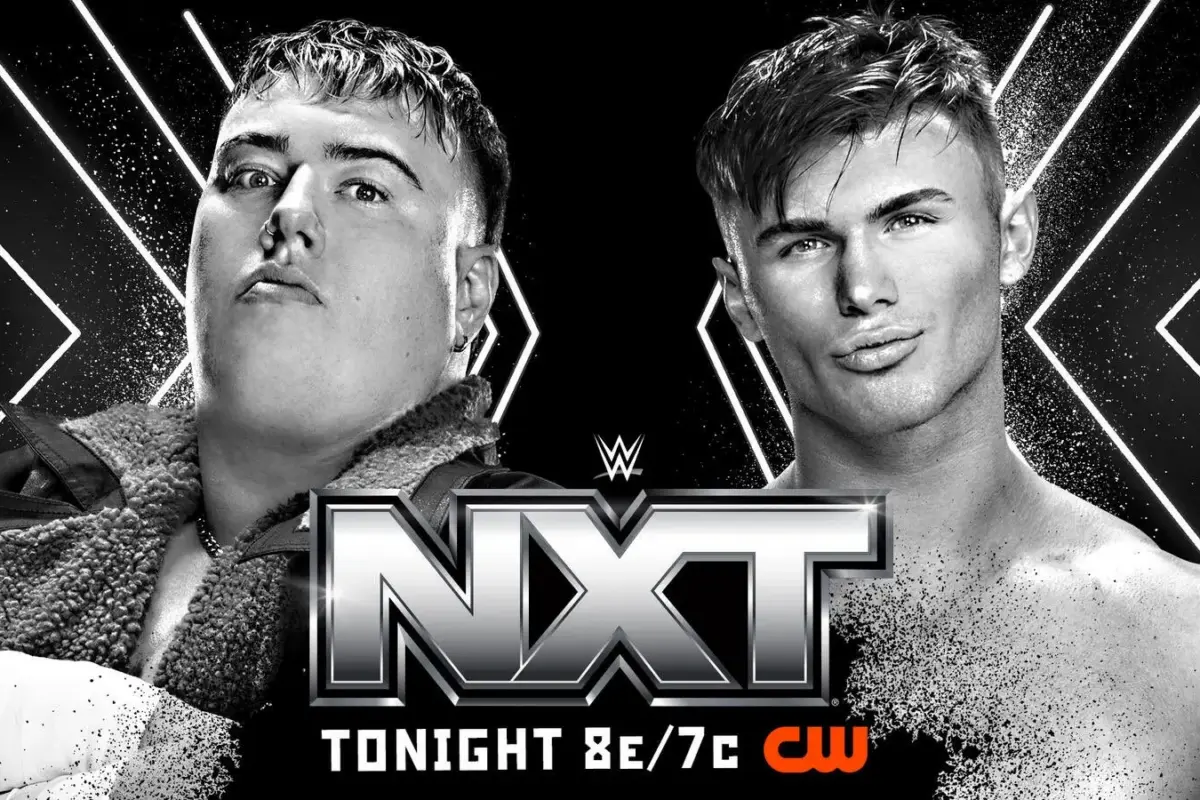 NXT graphic of Jackson Drake and Masok Rook