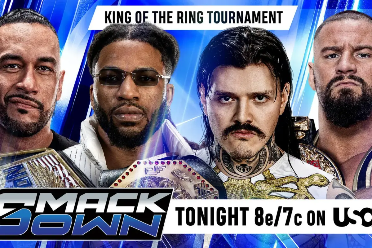 King of the Ring graphic on WWE SmackDown.