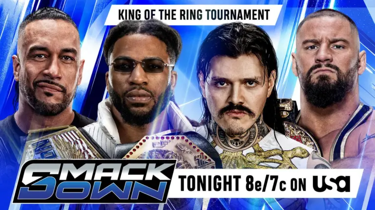 King of the Ring graphic on WWE SmackDown.