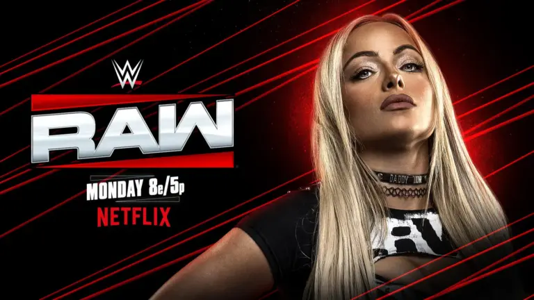 WWE Raw graphic of Liv Morgan.