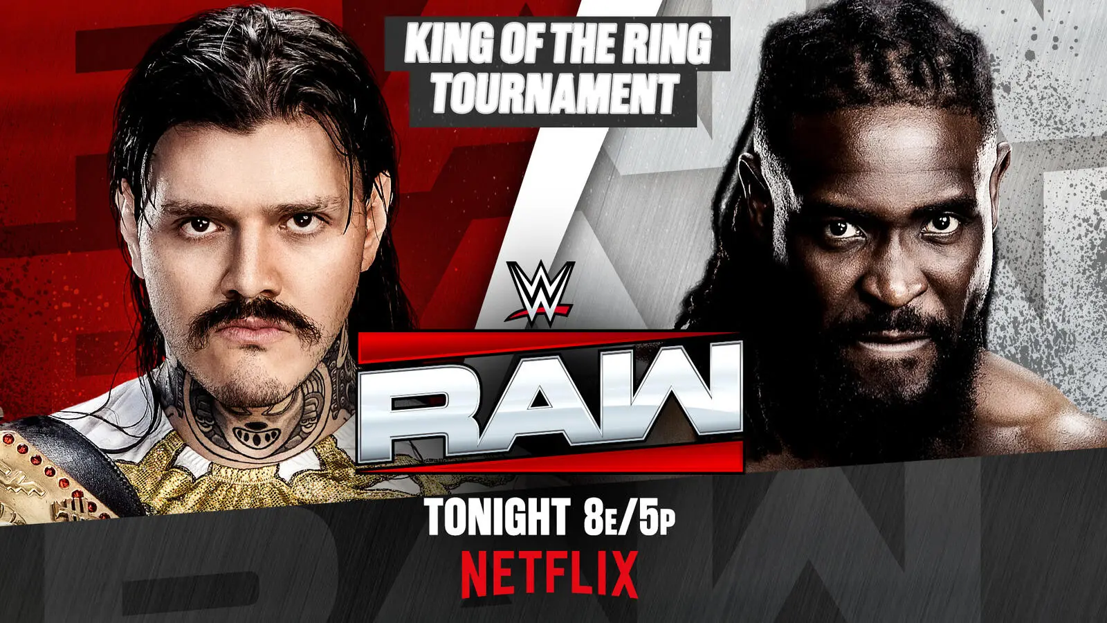 WWE Raw results: Oba Femi vs Dominik Mysterio King of the Ring match graphic