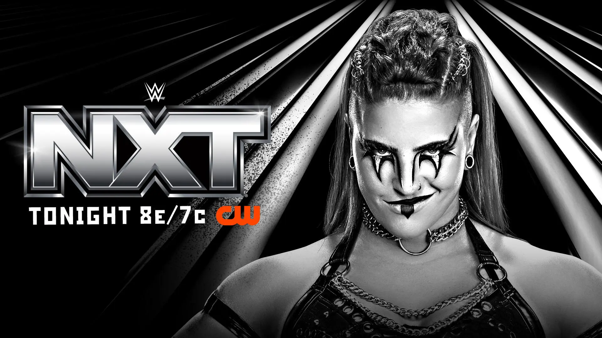 WWE NXT graphic of Zaria.