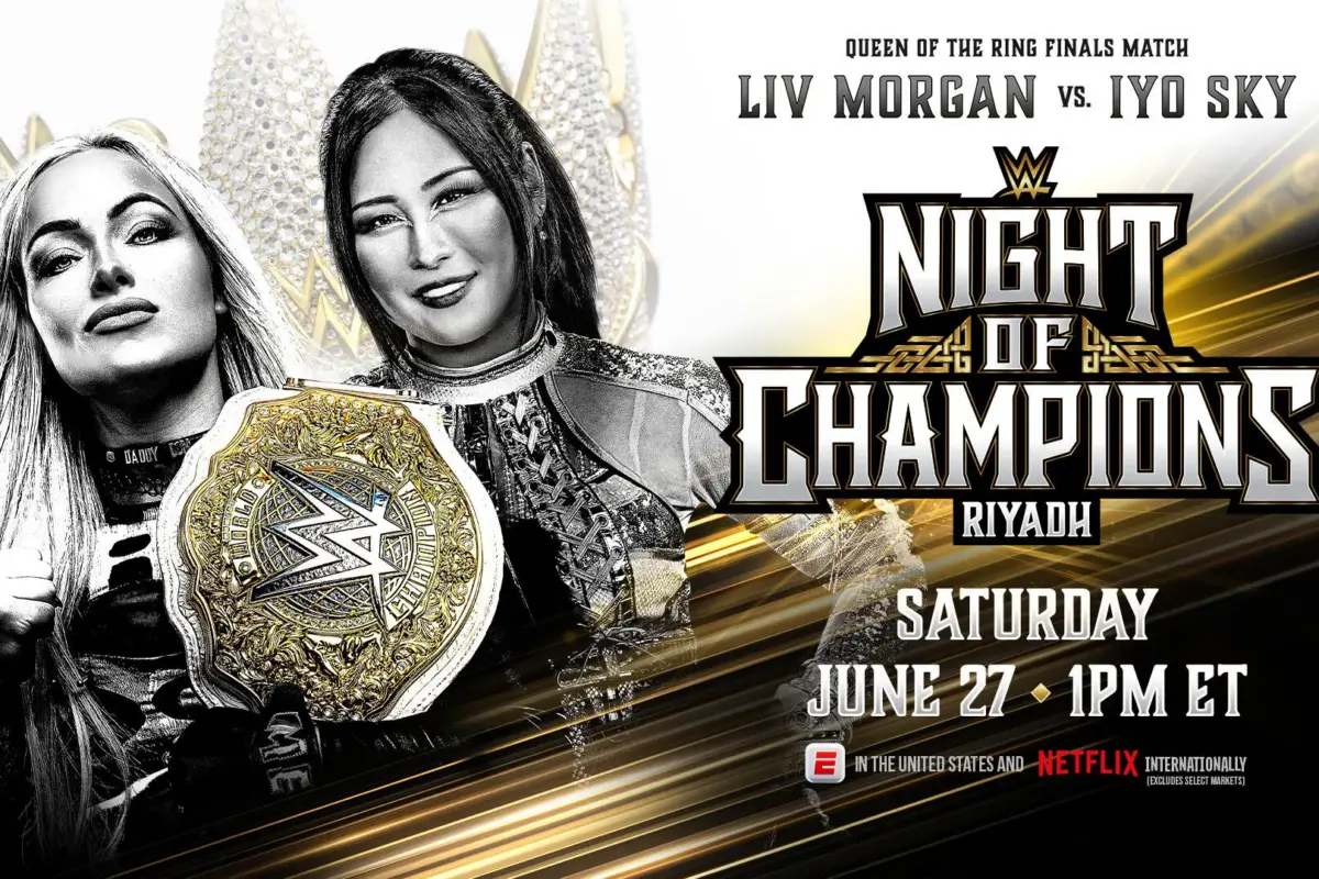 WWE Night of Champions 2026 graphic.