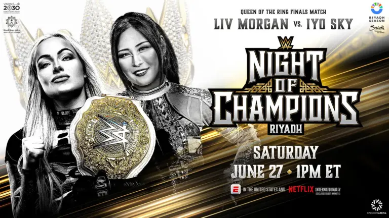 WWE Night of Champions 2026 graphic.