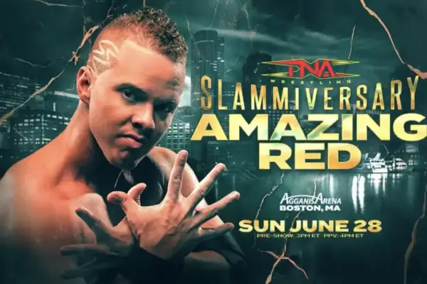 Amazing Red Returns to the iMPACT Zone at TNA Slammiversary on June 28