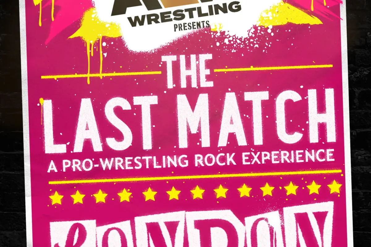AEW Presents The Last Match: A Pro Wrestling Rock Experience is coming to London's West End later this year.