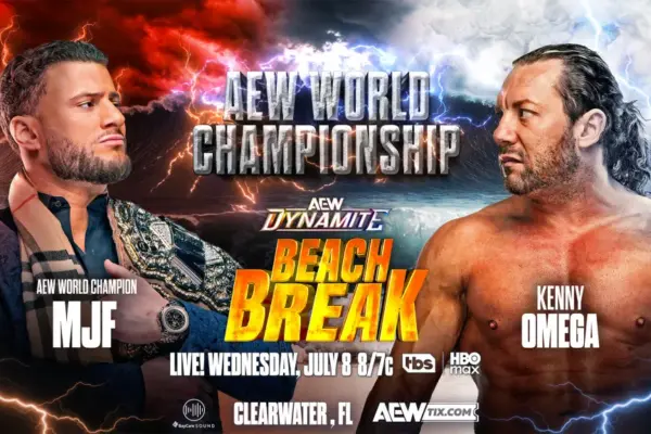 AEW Beach Break Preview & Predictions (7/8/26) – Kenny Omega Will Topple MJF