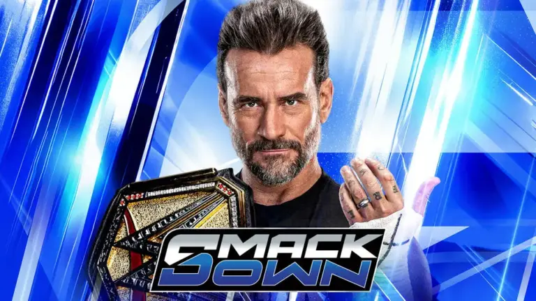 WWE SmackDown results graphic featuring CM Punk for the July 10, 2026 episode.