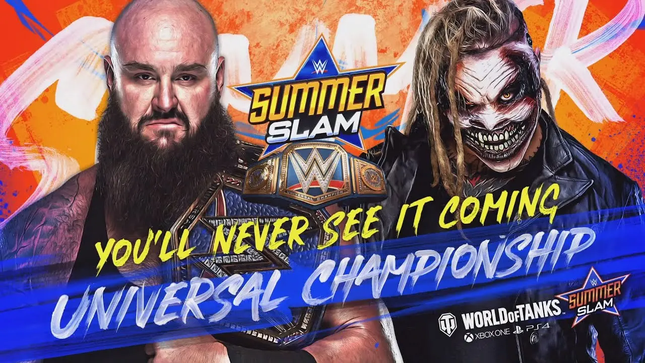 WWE SummerSlam 2026 graphic featuring "The Fiend" Bray Wyatt and Braun Strowman.