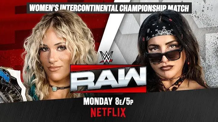 Raquel Rodriguez defeated Sol Ruca to win the WWE Women's Intercontinental Championship. Credit: WWE