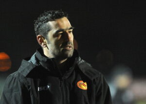 Catalan Dragons head coach Laurent Frayssinous on March 28, 2013