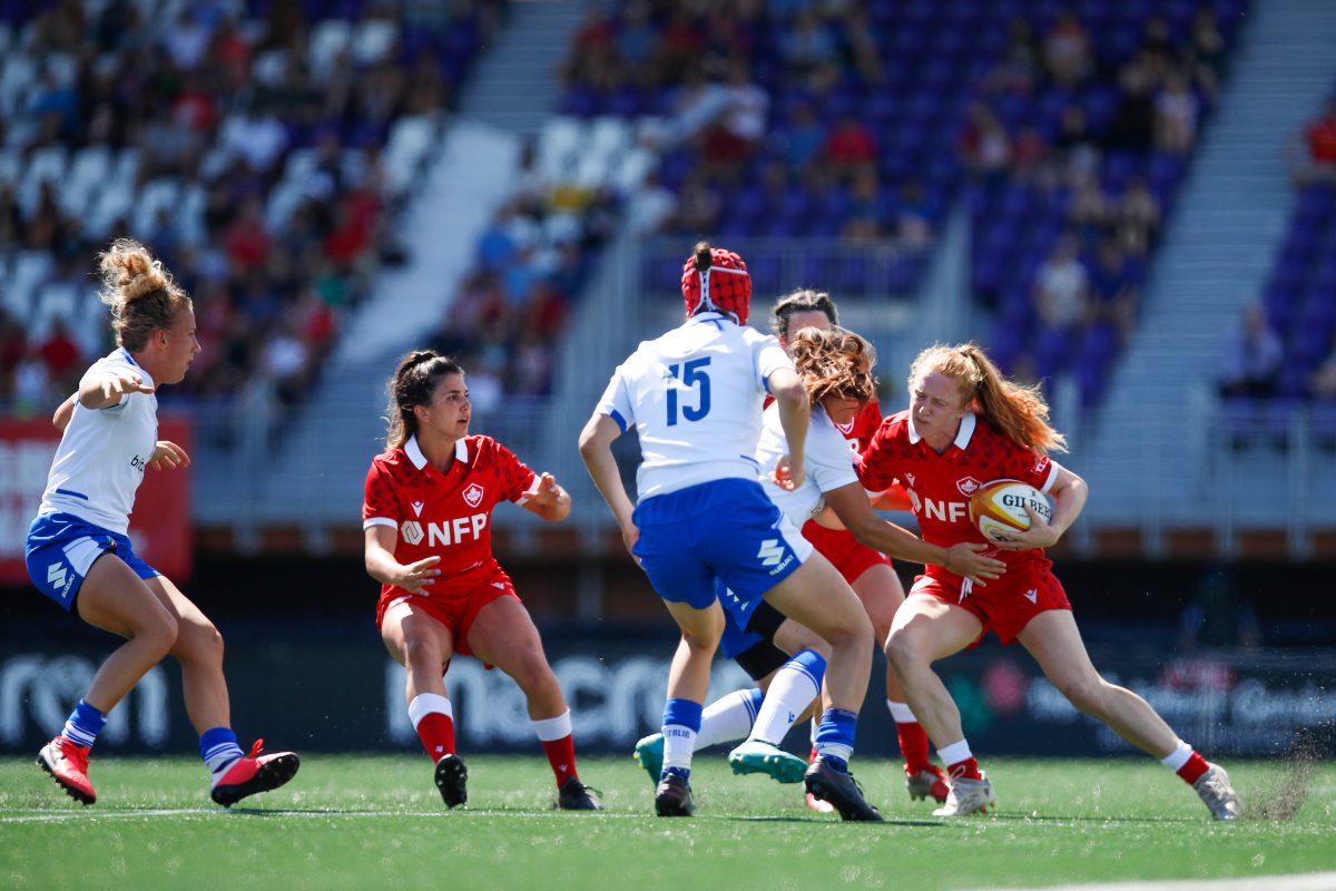 Rugby Canada gets a hard-earned win over Italy Rugby on July 24, 2022