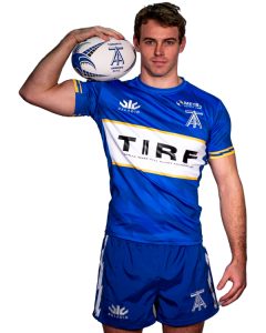 Toronto Arrows announces a historical announcement with TIRF Rugby as Adrian Wadden wears the jersey