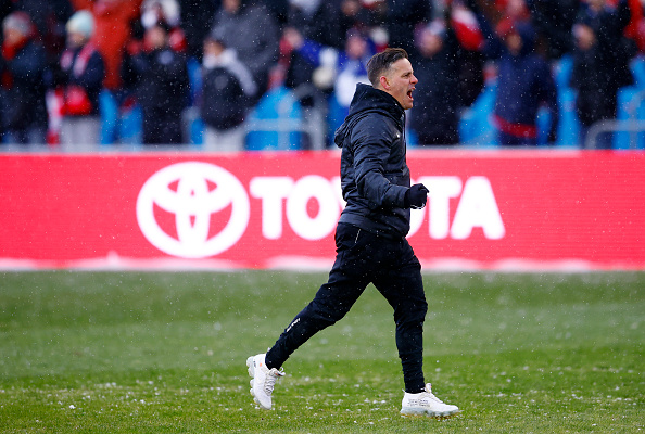 CanMNT wants to win: CanMNT head coach John Herdman celebrates victory on March 27, 2022