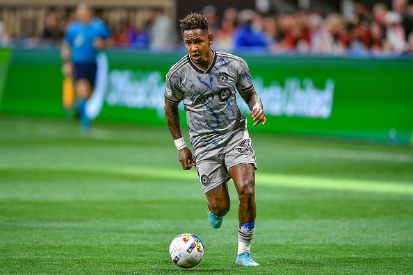 CF Montreal forward Romell Quioto playing on the road at Mercedes-Benz Stadium