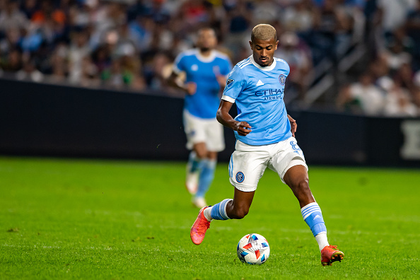 NYCFC forward Thiago Andrade on August 11, 2021