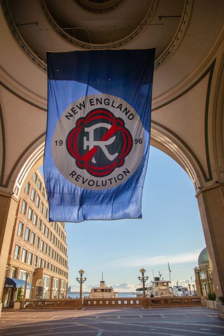 New England Revolution new logo revealed on November 4, 2021
