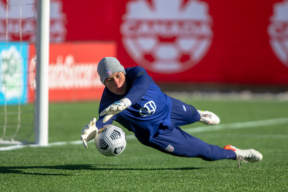 USMNT goalkeeper Gabriel Slonina on January 28, 2022