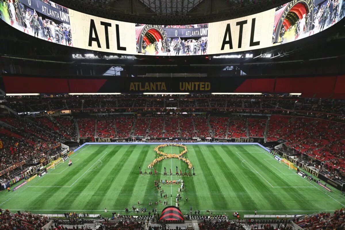Atlanta United FC's offence shows up against Toronto FC yesterday in Atlanta, Georgia