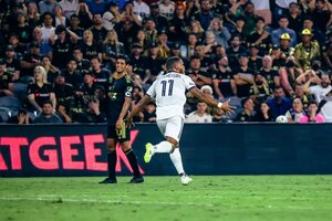 LA Galaxy Winger Samuel Grandsir