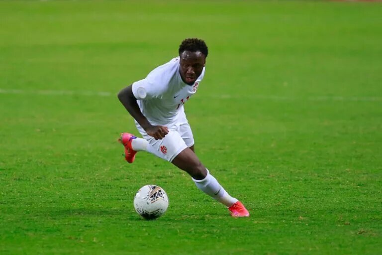 CanMNT Winger, Ballou Tabla, Playing Against Honduras on March 25, 2021