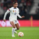 USWNT Forward, Alyssa Thompson Is Playing at El Sadar Stadium in Pamplona, Spain And Is First in the 2023 NWSL Mock Draft