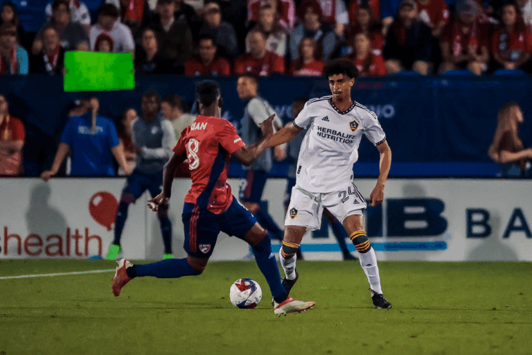 USMNT and LA Galaxy Defender Jalen Neal is making it hard for Coach Greg Vanney not to start him. (Photo Credit: LA Galaxy)