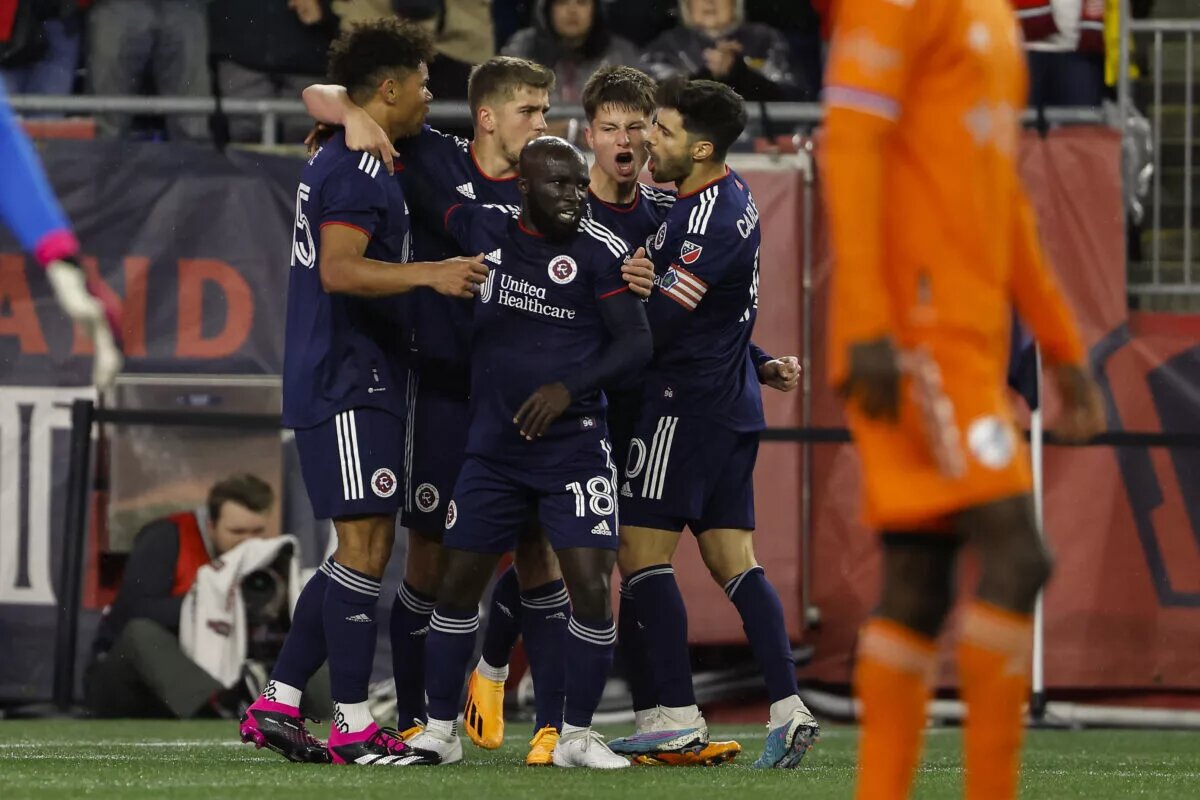The New England Revolution tie with FC Cincinnati