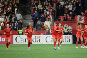 Soccer: Women's Canadian National Team Celebration Tour as Vanessa Gilles in the CanWNT Predicted Lineup
