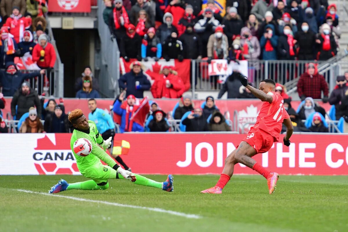 CanMNT Player, Cyle Larin, Scores at BMO Field