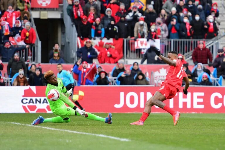 CanMNT Player, Cyle Larin, Scores at BMO Field