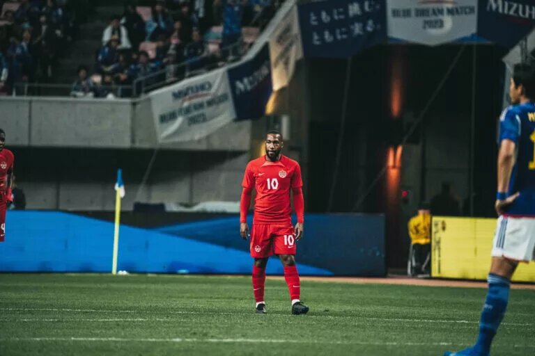 CanMNT Player, Junior Hoilett, on October 13, 2023