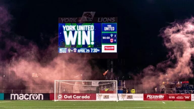 York United FC Wins on April 22, 2022