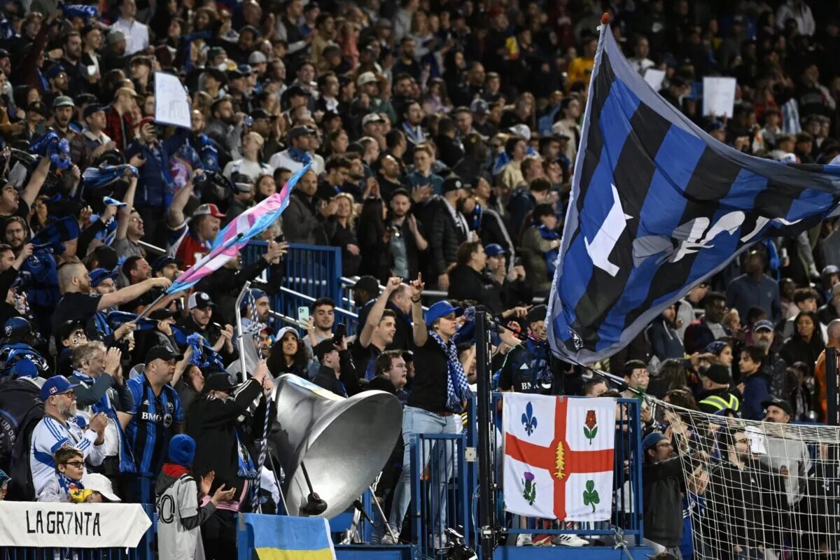 CF Montreal Fans at Stade Saputo, a Potential Venue for a Canadian MLS Hall of Fame
