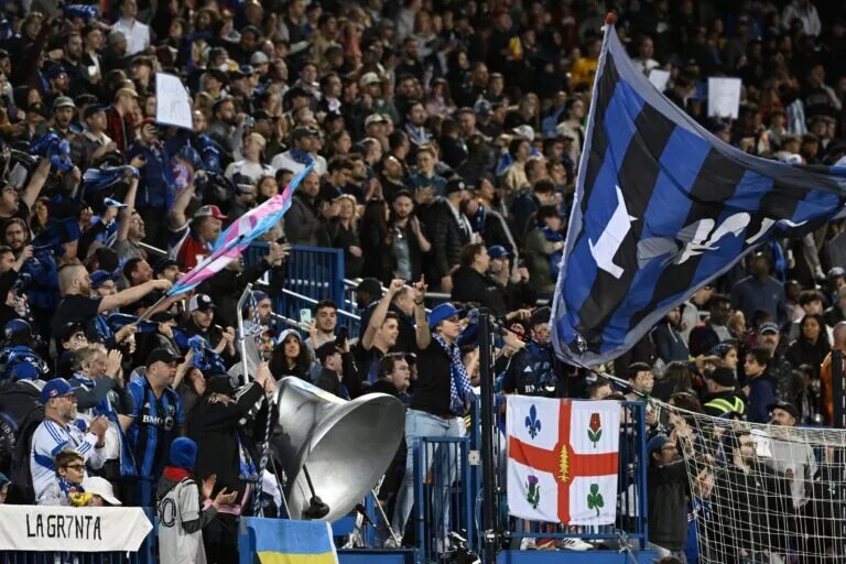 CF Montreal Fans at Stade Saputo, a Potential Venue for a Canadian MLS Hall of Fame