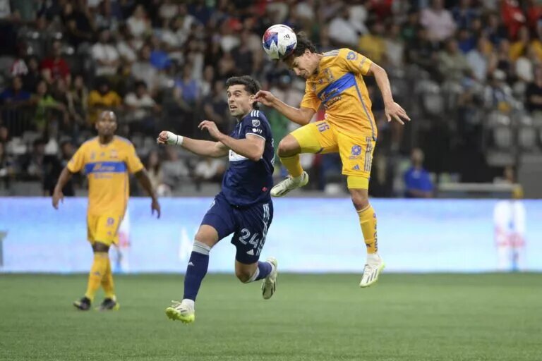MLS: Leagues Cup-Club Tigres at Vancouver Whitecaps FC on August 4, 2023