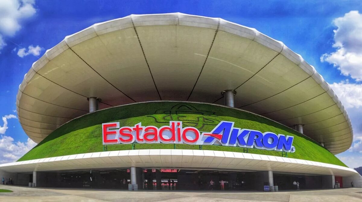 Estadio Akron, Home of the Concacaf Champions Cup First Leg Between Club America and Chivas Guadalajara