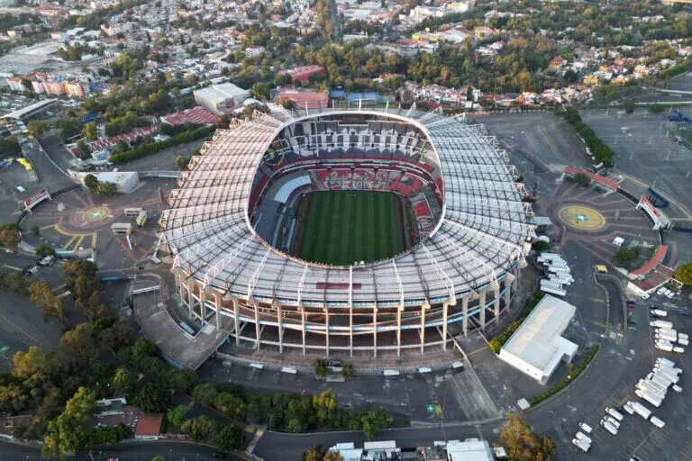 Estadio Azteca Overview: The Venue of the Match of the Club America vs Toluca Match