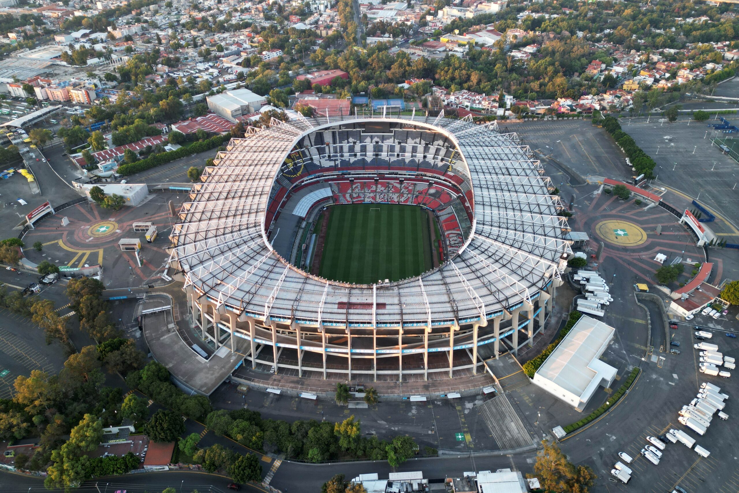 Estadio Azteca Overview: The Venue of the Match of the Club America vs Toluca Match
