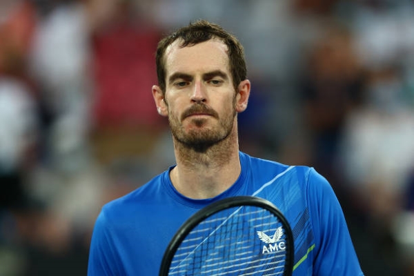 Andy Murray defeated at the Australian Open.