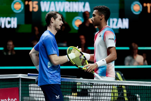 ATP Rotterdam Andy Murray vs Felix Auger Aliassime